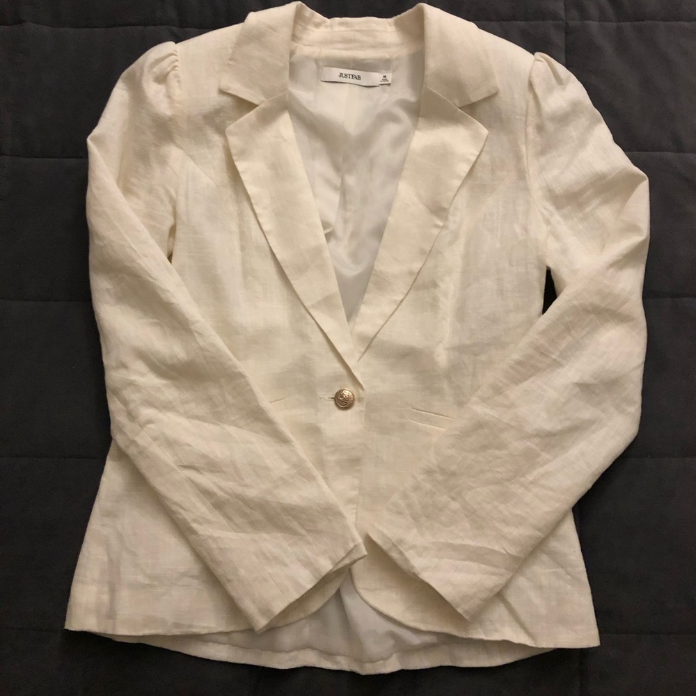 Ivory blazer